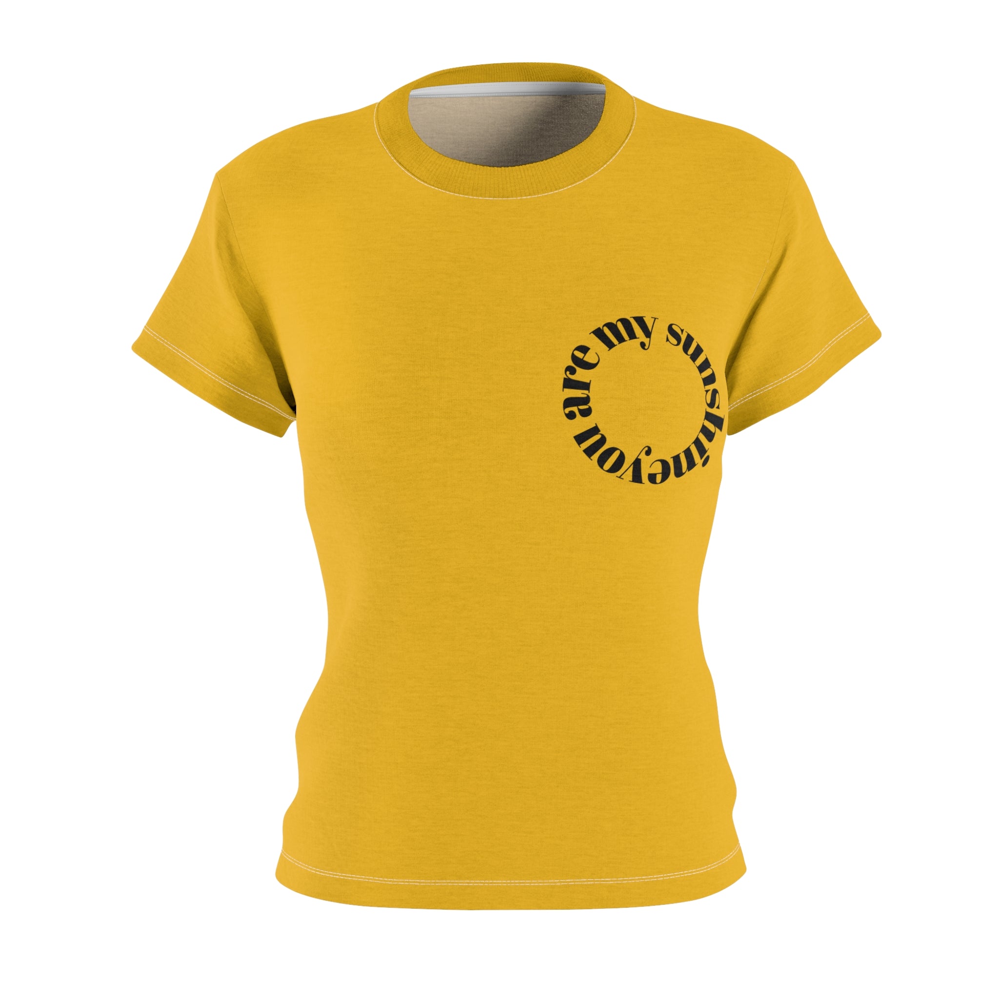 Women’s Sunshine Circle Tee — Are My Sunshine Graphic